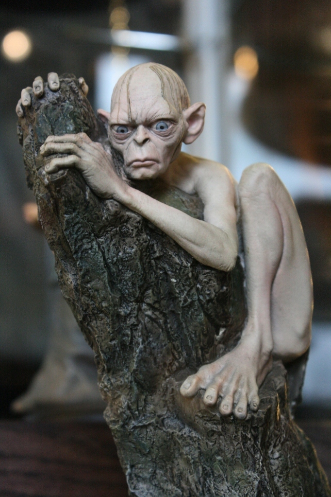 Gollum collectible statue Weta Cave NZ
