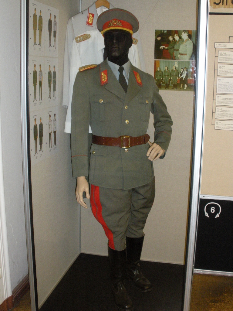 Stasi Officers Uniform Leipzig Germany