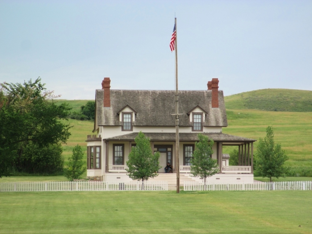 Custer's House @ Fort Lincoln State Park North Dakota