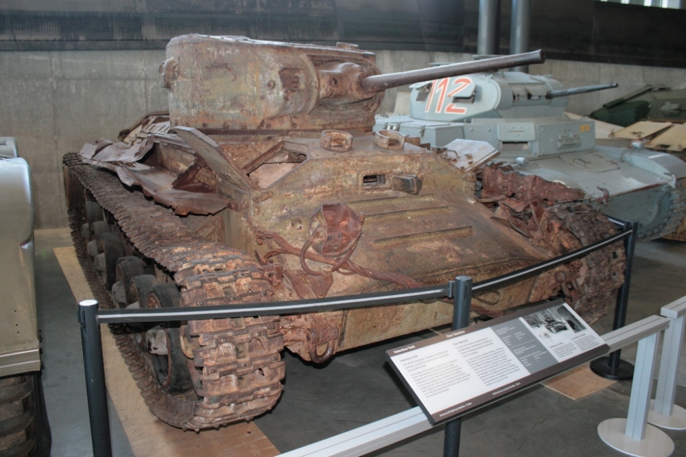 Soviet valentine swamp tank canadian war museum