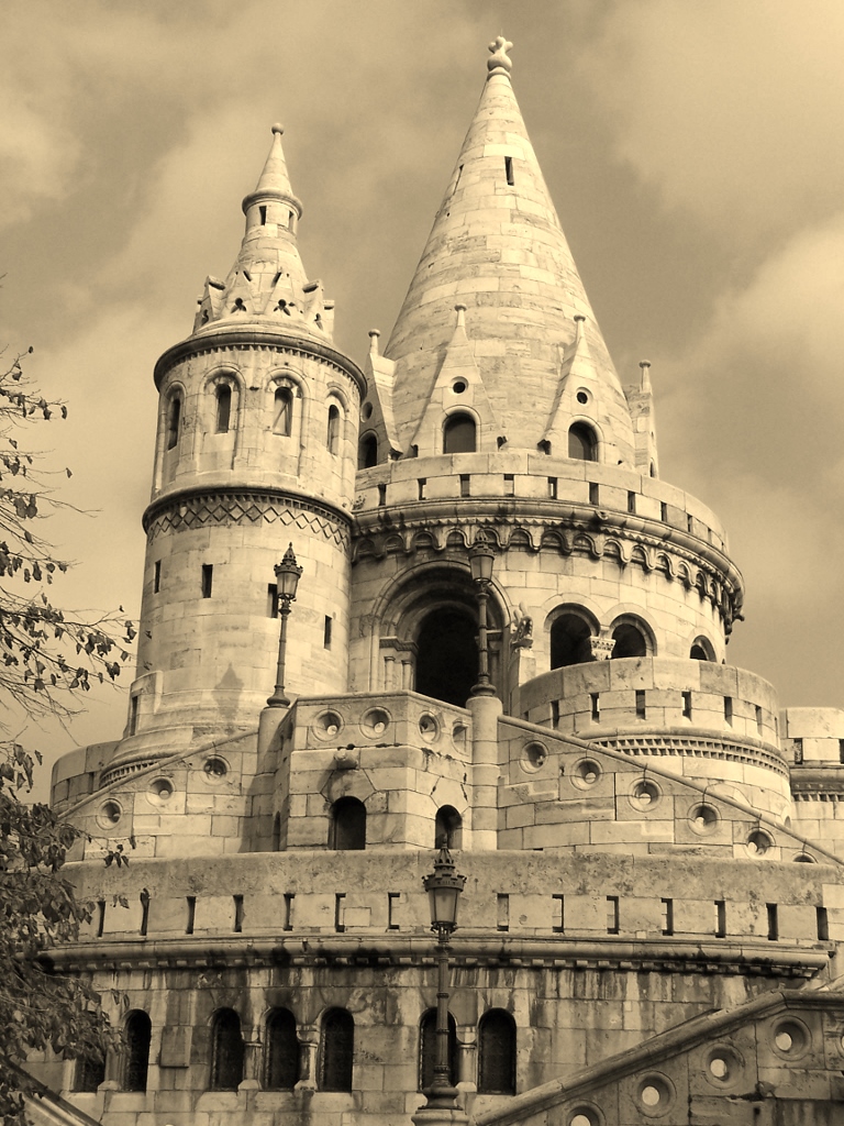 The towers of the Fisherman's Bastion represent the 7 tribes of the Magyar that first settled in present day Budapest
