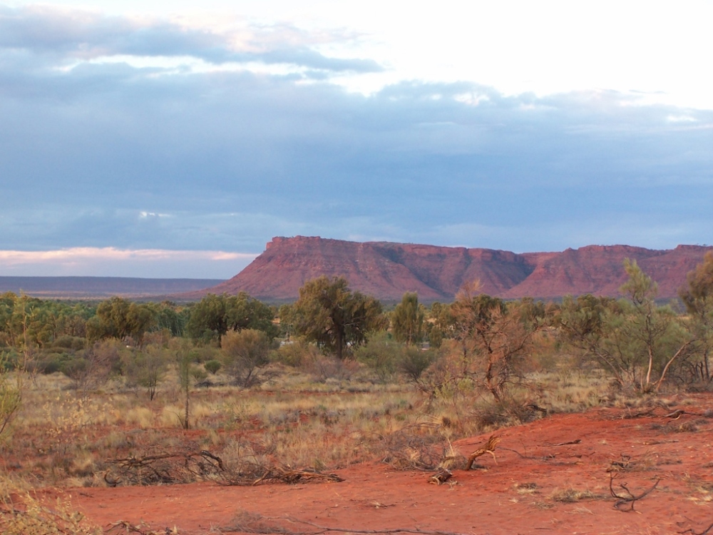 George Gill Range at dusk Northern Territory Australia
