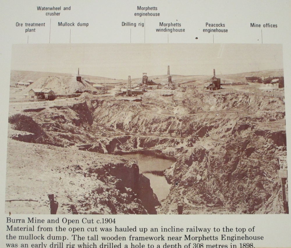 The Burra Burra Mine circa 1904