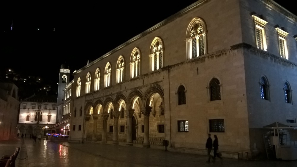 Dubrovnik, Croatia Old Town by Night