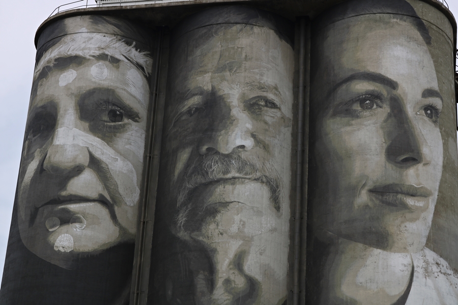 Rone Geelong Cement Works Silo Art
